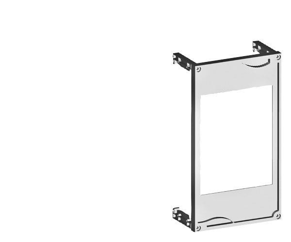 SIEMENS - ALPHA 400/630 Einbausatz H=450 B=500 2x 3NP4275/3NP4276 auf Sammelschiene