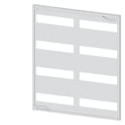 SIEMENS - ALPHA 630 DIN, Abdeckung Höhe=600mm, Breite=500mm, Ausschnitt 8x 12TE