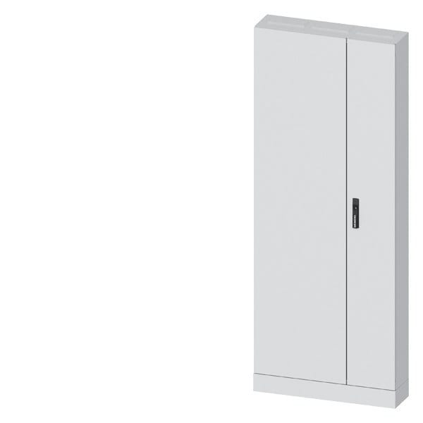 SIEMENS - ALPHA 630, Standschrank, IP44, Schutzklasse 2, H: 1950 mm, B: 800 mm, T: 210 mm
