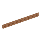 SIEMENS - ALPHA 630 Universal Cu-Schiene L=1300mm 15x 5mm, gebohrt mit Gewinde