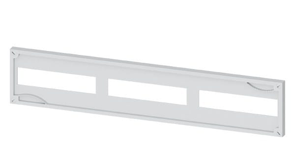 SIEMENS - ALPHA 630 DIN, Abdeckung Höhe=150mm, Breite=750mm, Ausschnitt 3x 12TE