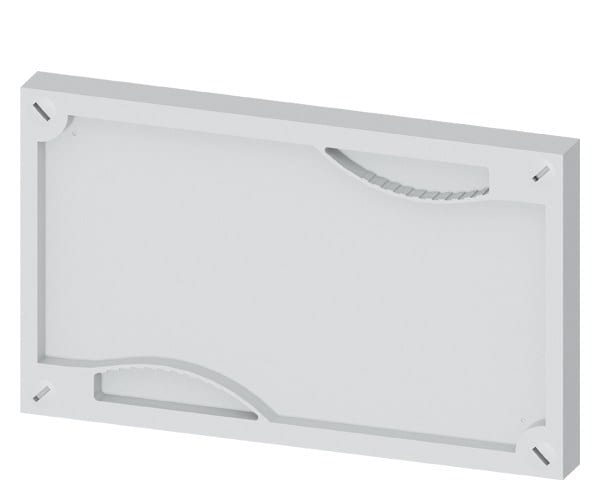 SIEMENS - ALPHA, Feldabdeckung, geschlossen, H: 150 mm, B: 250 mm