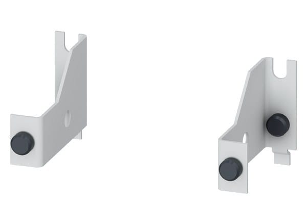 SIEMENS - ALPHA 630 DIN, Halter für Hutschiene, Stahlblech (1 Satz=20 Träger) 10x links