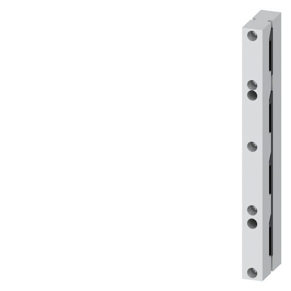 SIEMENS - ALPHA, Sammelschienenhalter, für Schienen: 12-30 x 5-10mm, 4-polig, 60 mm