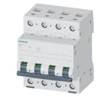 SIEMENS - Leitungsschutzschalter 400V 10kA, 4-polig, C, 1A
