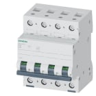 SIEMENS - Leitungsschutzschalter 400V 10kA, 4-polig, D, 16A