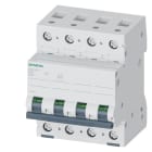 SIEMENS - Leitungsschutzschalter 400V 10kA, 4-polig, C, 63A