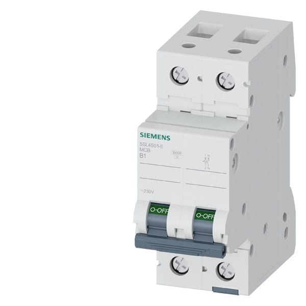 SIEMENS - Leitungsschutzschalter 230V 10kA, 1+N-polig, B, 1A