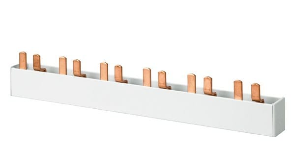SIEMENS - Stiftsammelschiene 25mm2, 2-phasig, 18x 2PH, 1000mm schneidbar
