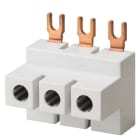 SIEMENS - Anschlussklemme 3-polig Teilungseinheit 15mm 25mm2 Gabelausführung