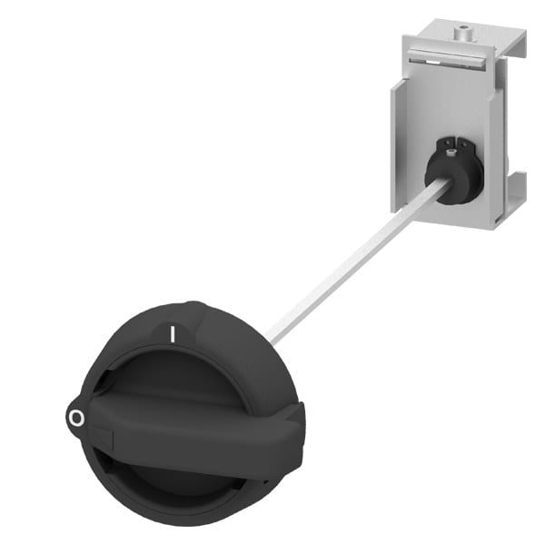 SIEMENS - Drehantrieb komplett schwarz für 5SY, 5SP4, 5SL, 5TL1, 5TE2, 5TE8, 5SU1