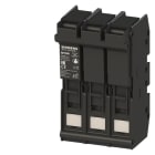 SIEMENS - SITOR Sicherungshalter 22x 127 63A 1500V AC/DC 1000V 3-polig
