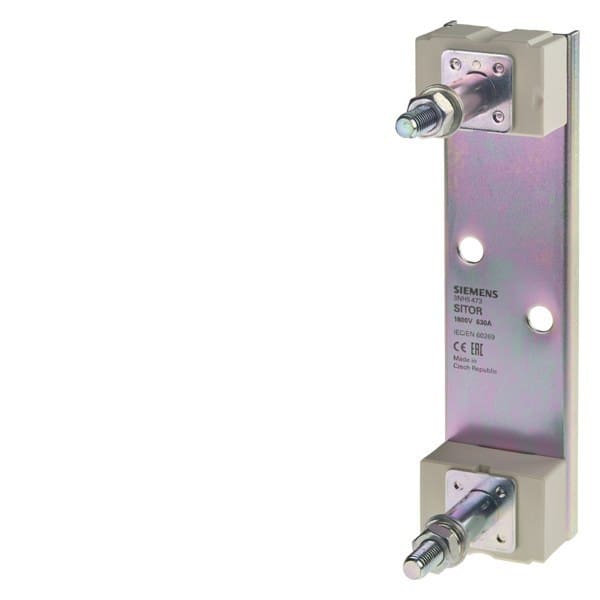 SIEMENS - SITOR Sicherungshalter 630A 1800V 1-polig mit Bolzenanschluss