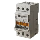 SIEMENS - SENTRON, Zylindersicherungshalter, 10x38 mm, 3-polig, In: 32 A, Un AC: 690 V