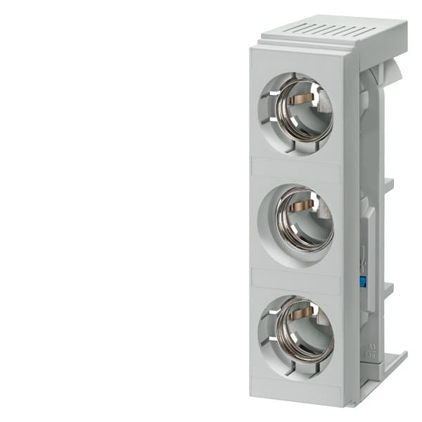 SIEMENS - DIAZED-Reitersockel SR60 3P, DII, 25A, 500V für 5/10 mm-Sammelschienen
