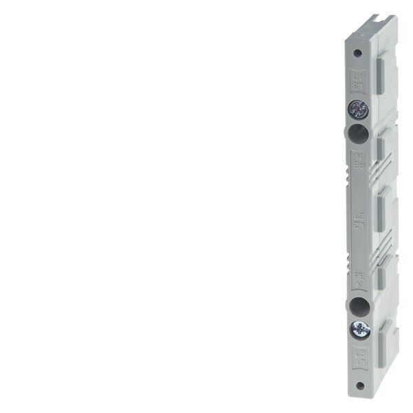 SIEMENS - Sammelschienenmittenabstand, 60mm, Sammelschienenträger, 3P+N+PE