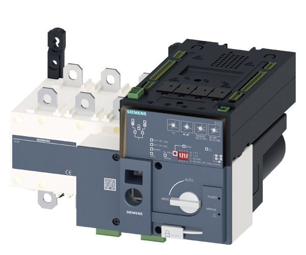 SIEMENS - SENTRON, ATE, Netzumschalter 3KC, automatisch, ATSE, 3- polig, Iu: 250 A