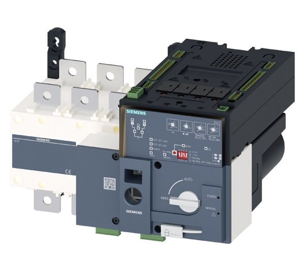 SIEMENS - SENTRON, ATE, Netzumschalter 3KC, automatisch, ATSE, 3- polig, Iu: 400 A