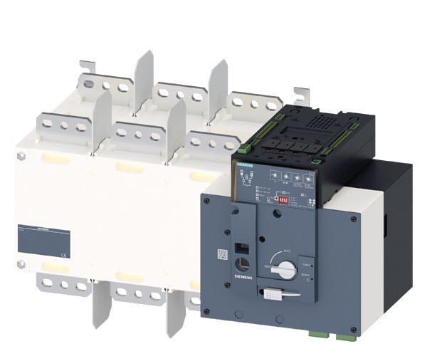SIEMENS - SENTRON, ATE, Netzumschalter 3KC, automatisch, ATSE, 3- polig, Iu: 1600 A
