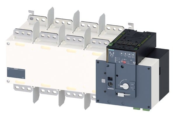 SIEMENS - SENTRON, ATE, Netzumschalter 3KC, automatisch, ATSE, 4- polig, Iu: 1600 A