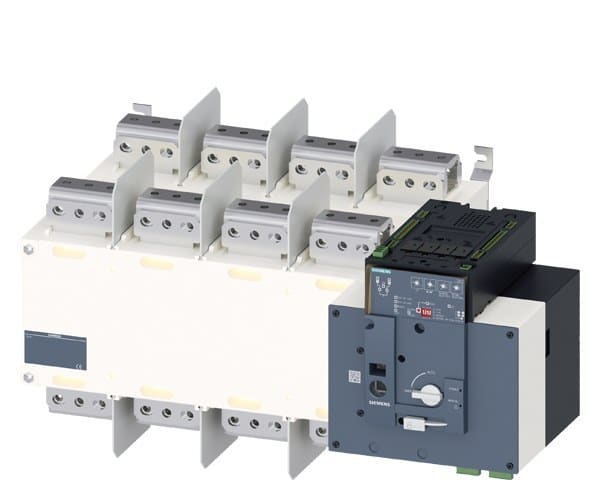 SIEMENS - SENTRON, ATE, Netzumschalter 3KC, automatisch, ATSE, 4- polig, Iu: 3200 A