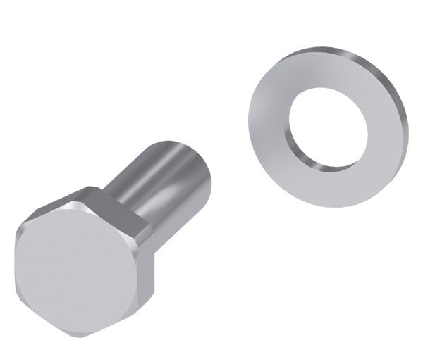 SIEMENS - Zubehör für 3KC4, 3KC8 Kupferschiene, Bausatz Schraubenset Teil B, 35mm