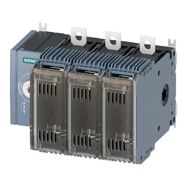 SIEMENS - Lasttrennschalter mit Sicherung 160A, Baugr. 2, 3-polig für NH-Sicherung Gr. 000
