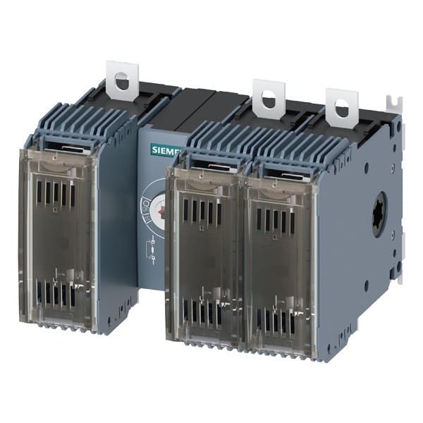 SIEMENS - Lasttrennschalter mit Sicherung 160A, Baugr. 2, 3-polig für NH-Sicherung Gr. 000