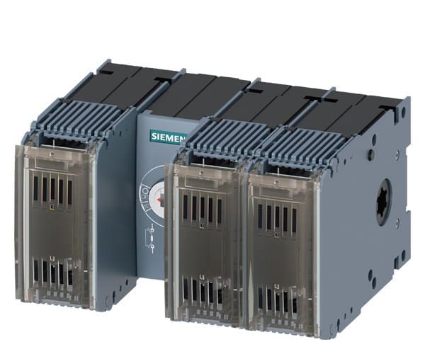 SIEMENS - Lasttrennschalter mit Sicherung 125A, Baugr. 2, 3-polig für NH-Sicherung Gr. 000