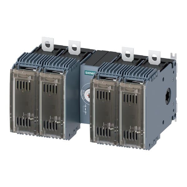 SIEMENS - Lasttrennschalter mit Sicherung 125A, Baugr. 2, 4-polig für NH-Sicherung Gr. 000