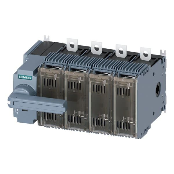 SIEMENS - Lasttrennschalter mit Sicherung 125A, Baugr. 2, 4-polig für NH-Sicherung Gr. 000