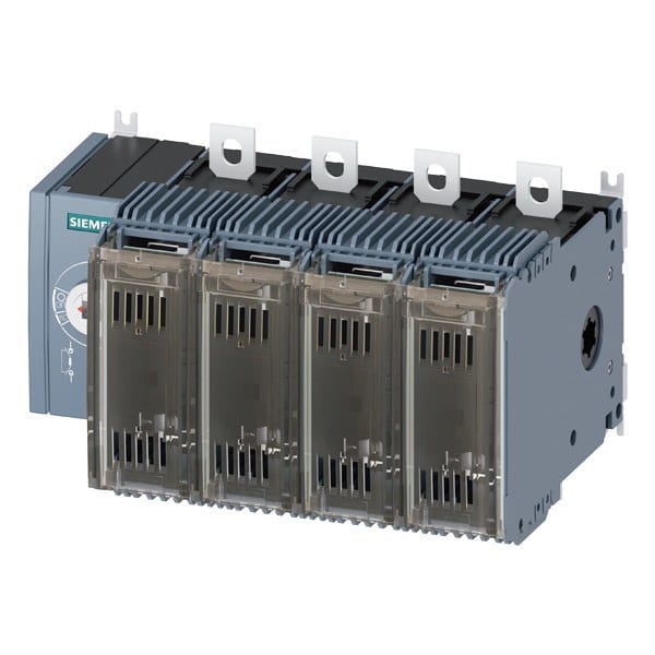 SIEMENS - Lasttrennschalter mit Sicherung 125A, Baugr. 2, 4-polig für NH-Sicherung Gr. 000