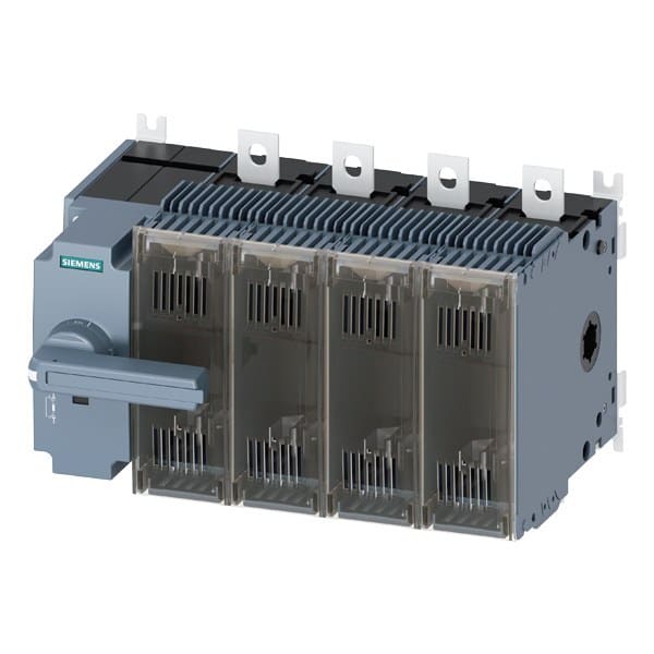 SIEMENS - Lasttrennschalter mit Sicherung 250A, Baugr. 3, 4-polig für NH-Sicherung Gr. 0