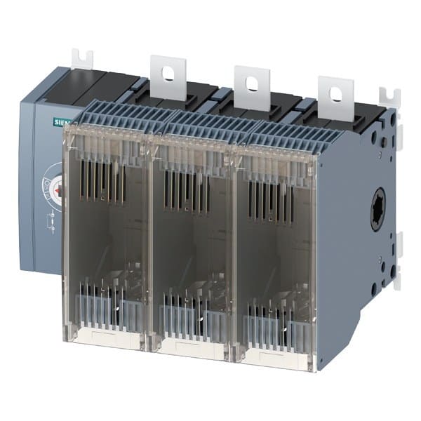 SIEMENS - Lasttrennschalter mit Sicherung 400A, Baugr. 4, 3-polig für NH-Sicherung Gr. 1