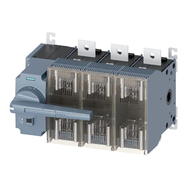 SIEMENS - Lasttrennschalter mit Sicherung 630A, Baugr. 5, 3-polig für NH-Sicherung Gr. 2