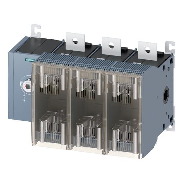 SIEMENS - Lasttrennschalter mit Sicherung 800A, Baugr. 5, 3-polig für NH-Sicherung Gr. 2