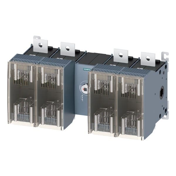 SIEMENS - Lasttrennschalter mit Sicherung 630A, Baugr. 5, 4-polig für NH-Sicherung Gr. 2