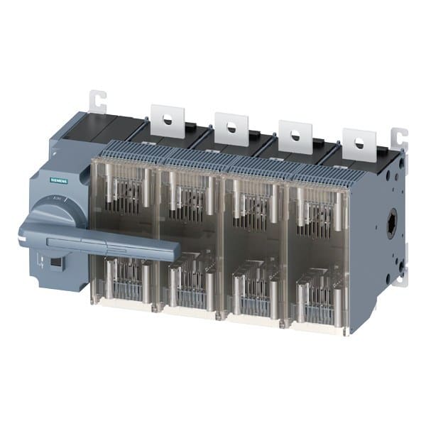 SIEMENS - Lasttrennschalter mit Sicherung 800A, Baugr. 5, 4-polig für NH-Sicherung Gr. 2