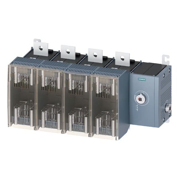 SIEMENS - Lasttrennschalter mit Sicherung 800A, Baugr. 5, 4-polig für NH-Sicherung Gr. 2