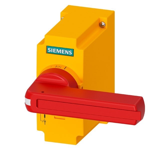 SIEMENS - Zubehör für 3KF Baugr. 2 Direktantrieb, rot/gelb abschließbar in aus-Stellung