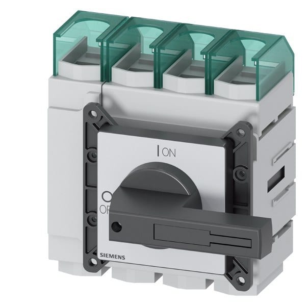 SIEMENS - SENTRON, Lasttrennschalter 3LD, Hauptschalter, 4-polig, Iu: 160 A