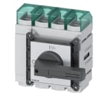 SIEMENS - SENTRON, Lasttrennschalter 3LD, Hauptschalter, 4-polig, Iu: 160 A