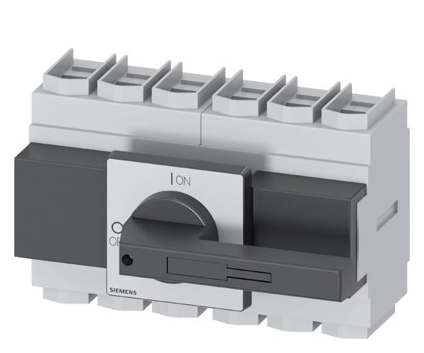 SIEMENS - SENTRON, Lasttrennschalter 3LD, Hauptschalter, 6-polig, Iu=250A