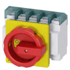 SIEMENS - SENTRON, Lasttrennschalter 3LD, Not-Aus-Schalter, 4- polig, 100 A