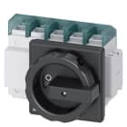 SIEMENS - SENTRON, Lasttrennschalter 3LD, Hauptschalter, 3-polig, Iu: 125 A