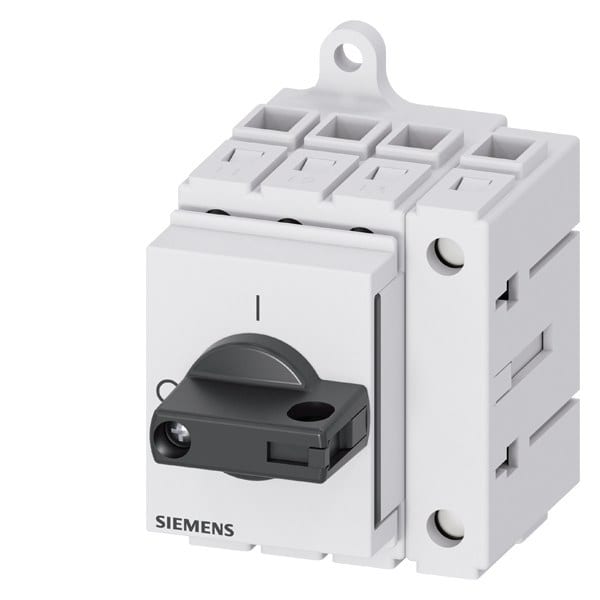 SIEMENS - Lasttrennschalter 3LD3, Iu 40 A Hauptschalter 3-polig + N