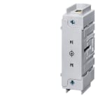 SIEMENS - Neutralleiter-/PE-Klemme, durchgehend, für Bodenbefestigung, Zubehör