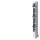 SIEMENS - Sicherungslasttrennleiste 1-polig schaltbar, Gr. 00 I=160A, U=AC 690V