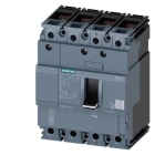 SIEMENS - Leistungsschalter, IEC, Frame 100, 80 A, 4-polig, 36 kA, TM, FTFM, Schraubenf...