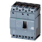 SIEMENS - Leistungsschalter, IEC, Frame 160, 25 A, 4-polig, 36 kA, TM, FTFM, Schraubenf...